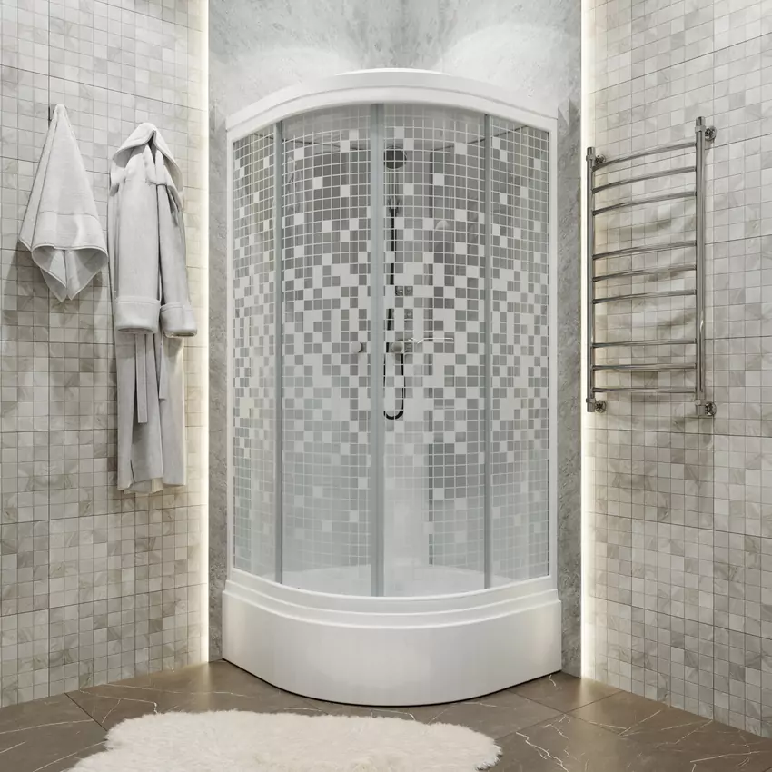 Душевая кабина "Стандарт 90x90 В" / мозаика Triton