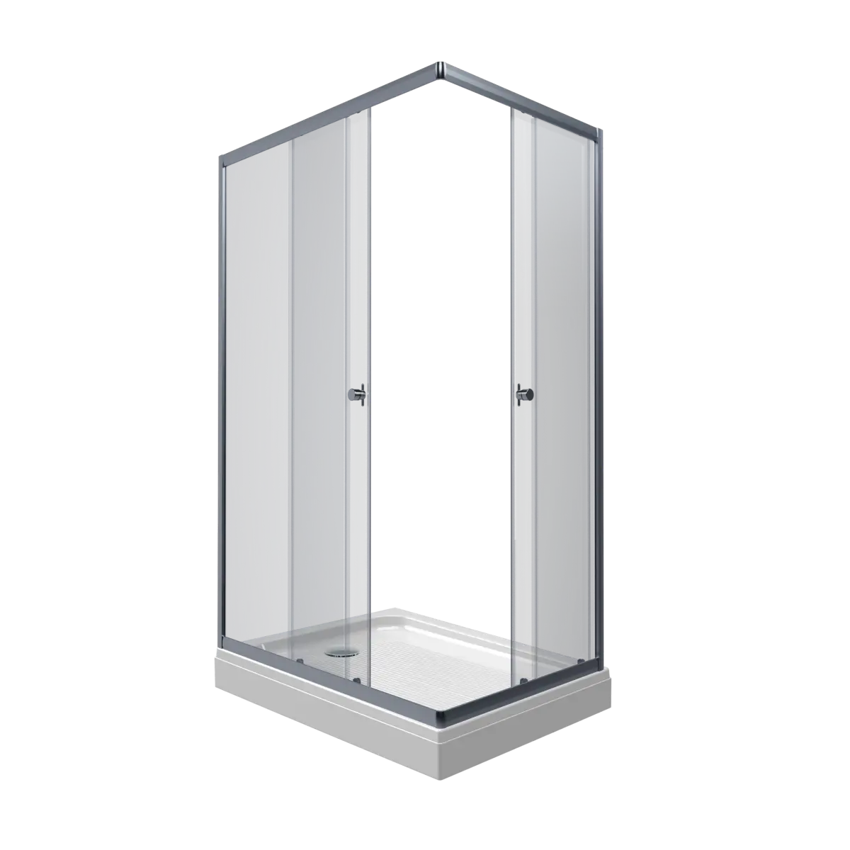 Душевое ограждение "Вента-Хром 120x80" Triton