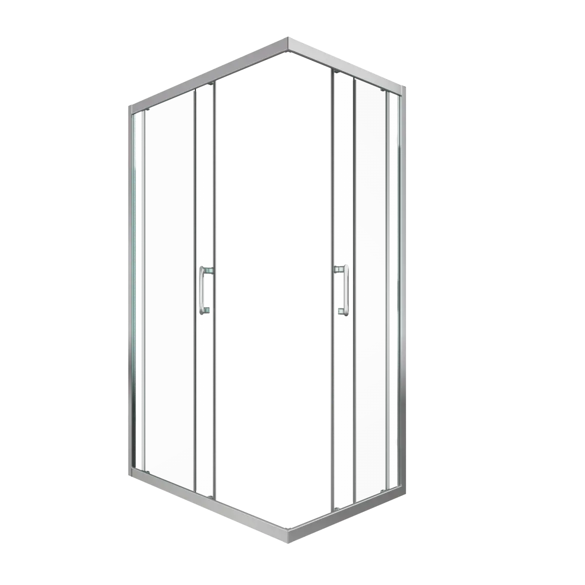 Душевая Ширма Фикс-Хром 120х90 Triton