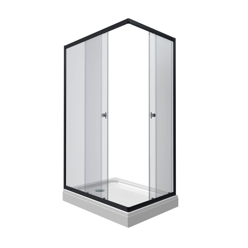 Душевое ограждение "Вента-Блэк 120x80" Triton
