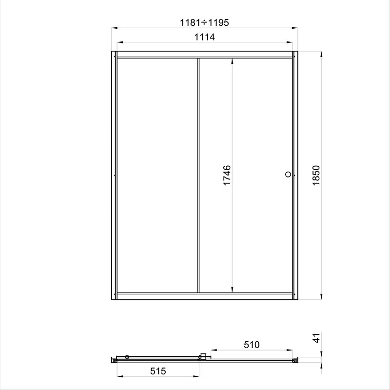 Душевая дверь Слайд 120 Triton